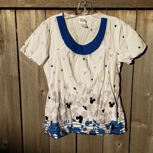Disney Scrub Top-Size M